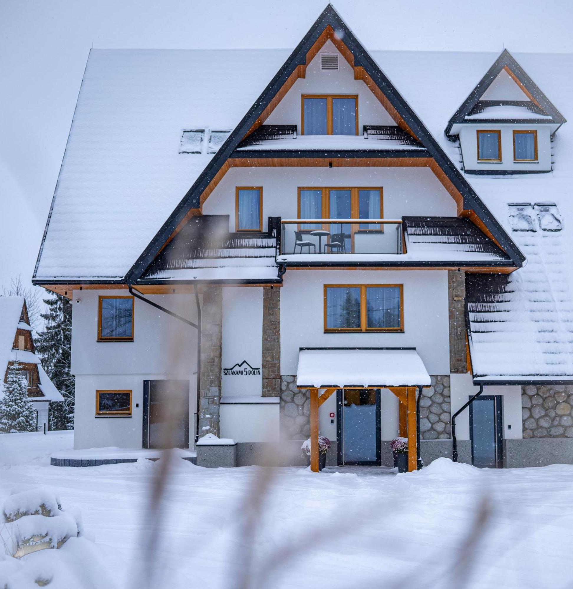 Szlakami 5 Dolin - Apartamenty Obok Doliny Strazyskiej - Sauna I Parking Gratis! ザコパネ エクステリア 写真